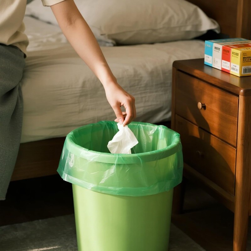 MAHIONG 400 Pcs Biodegradable Garbage Bags, 4-6 Gallon Compost Bags