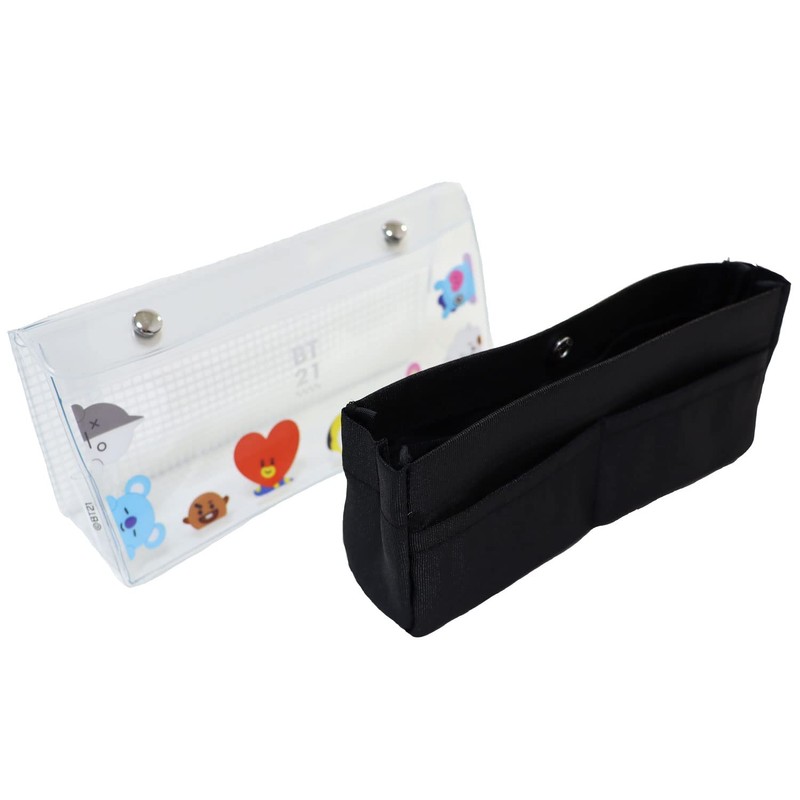 BT21 Clear Pencil Case Up