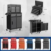 Goplus Rolling Tool Chest, 5-Drawer Tool Box Organizer w/Lockable Wheels