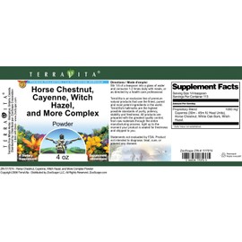 Horse Chestnut, Cayenne, Witch Hazel, and More Complex Powder (4 oz, ZIN: 517074) - 2 Pack