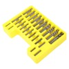 150PCs Spiral Drill Bit Mini Hole Opener Set Hardware Accessory