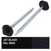SKIR'CO (Pack of 10) Painted Roofing Screws 4.8 x 100