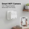 ULar 4K WiFi6 Outlet Plug-in Security Camera with Remote View