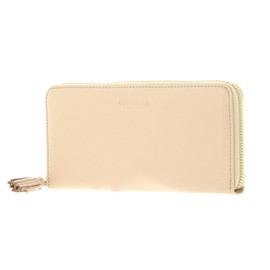 Coccinelle Tassel Zip Around Wallet Silk, Silk