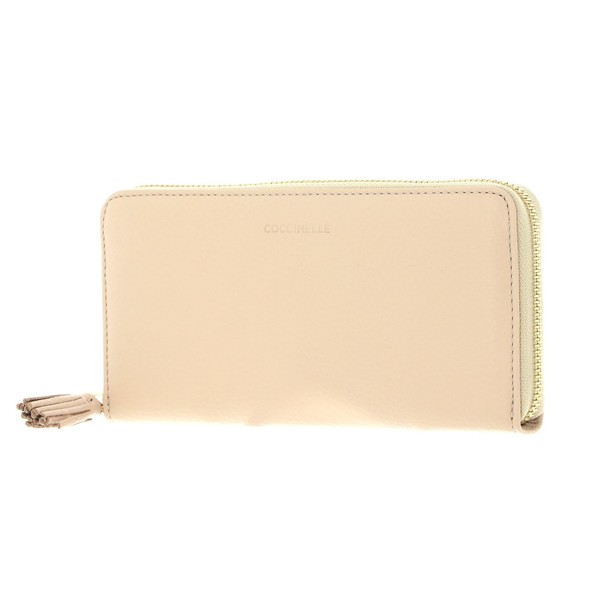 Coccinelle Tassel Zip Around Wallet Silk, Silk