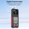HT605 LCD Digital Anemometer Thermometer Handheld Wind Speed Meter Temperature