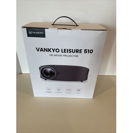 VANKYO BRAND NEW VANKYO Leisure 510 Full HD Movie Projector 1280 x 769 Resolution 230"