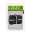 Korjo Crossed Luggage Straps, Includes 2 Travel Luggage Straps and