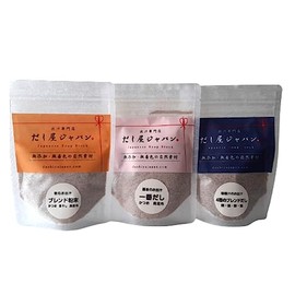 Dashiya Japan Additive-Free Powdered Soup Set of 3 Natural Ingredients (Trial Set/Drinkable Soup, Basic Soup, Miso Soup)