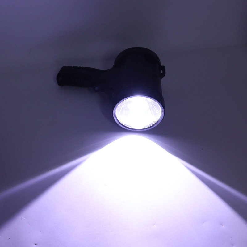 Solar Handheld Spot Light Multifunction Waterproof Super Bright Emergency Spotlight