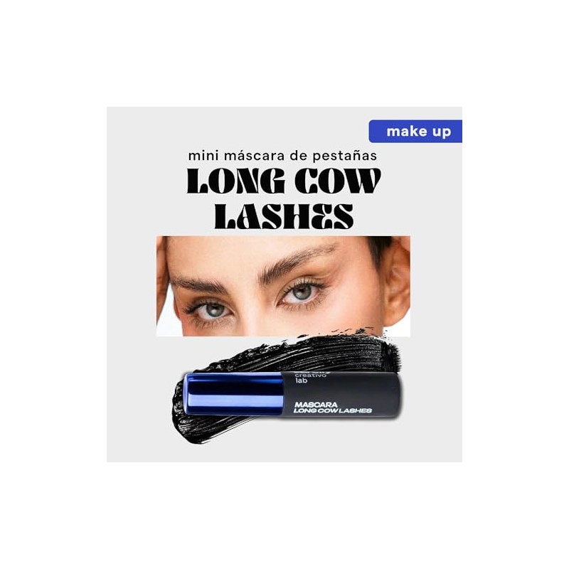 Sarelly MINI MÁSCARA WATERPROOF LONG COW LASHES black MINI MÁSCARA
