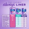 Unbranded Always Daily Fresh Thin Panty Liners, Regular Absorbency, Unscented,