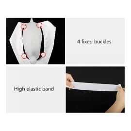 Alisasin Reusable Male Male Urinal Bag Pee Bag Portable Wearable Men'