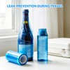 Toilet Seat Covers Disposable for Travel Hotel,600 Pcs (4x150 pcs),Blue