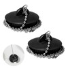 2 Pack Abflussstopfen,Stöpsel Waschbecken,Stöpsel Für Spülbecken,Stöpsel Badewanne,Abflussstopfen Waschbecken Mit 35