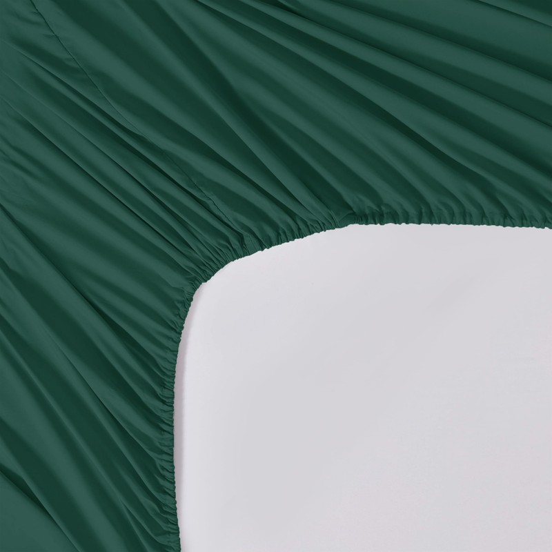 AMEHA King Size Fitted Sheets – Emerald Extra Deep Pocket