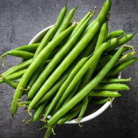 French Flageolet Bean Seeds (25) / ORGANIC / BUSH BEAN / FLORIDA GROWN