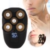 Electric Shaver Waterproof Rechargeable Beard Shaving Trimmer Hair ClipperBlack