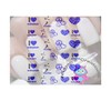 Sports Volleyball I Love Volleyball BLUE Nail Decals WaterSlide Nail Art Decals
