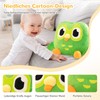 QESSUVNC Green Owl Plush Toy, Cute Animal Plush Doll, Soft