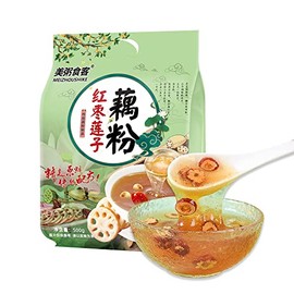 Red Date Lotus Root Powder 500g(about 35.5g*14 bags) 17.63oz(1.25oz*14 bags) breakfast 红枣藕粉