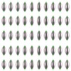 50 x 15g Oval Fishing Weights with Plastic Core for