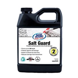 Rain Guard Water Sealers SP-1004 Salt Guard Concentrate Makes 2 Gallons - Clear Natural Finish - Penetrating Protection for Concrete and Masonry from Road Salt, Freeze Thaw, and Ice Damage