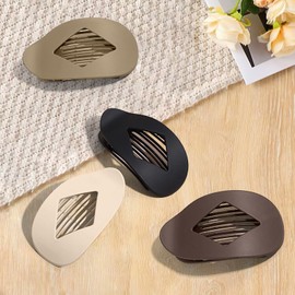 Einfache Elegante Entenschnabel Hair Clip, Hair Clamp, Set of 4 Duckbill Hair Clips for Thick Hair, Flat Duckbill Hairclips for Women and Girls