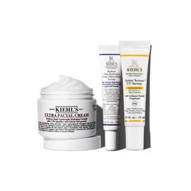 Kiehl's Polished to Party Gift Set, Cream 50 ml, Serum 15 ml, Serum 10 ml