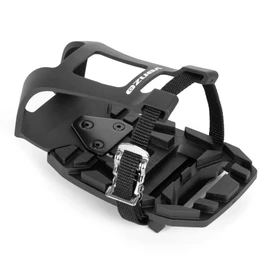 Venzo Shimano SPD-SL Compatible Bike Bicycle Toe Clips Cage ONLY - Adjustable Pedals Adapters for Indoor Fitness Exercise Bikes - Ride with Sneakers
