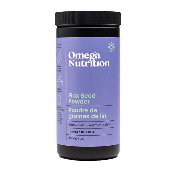 Omega Nutrition Organic Flax Seed Powder 454g