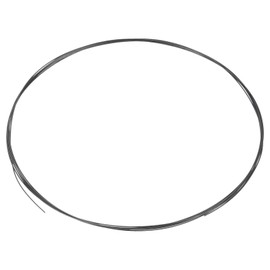 uxcell Tungsten Wire, 99.99% High Purity Tungsten Wire 0.1mm Dia x 2 Meter Length Tungsten Filament Metal Coil for Light Bulb Production Electronics Industry