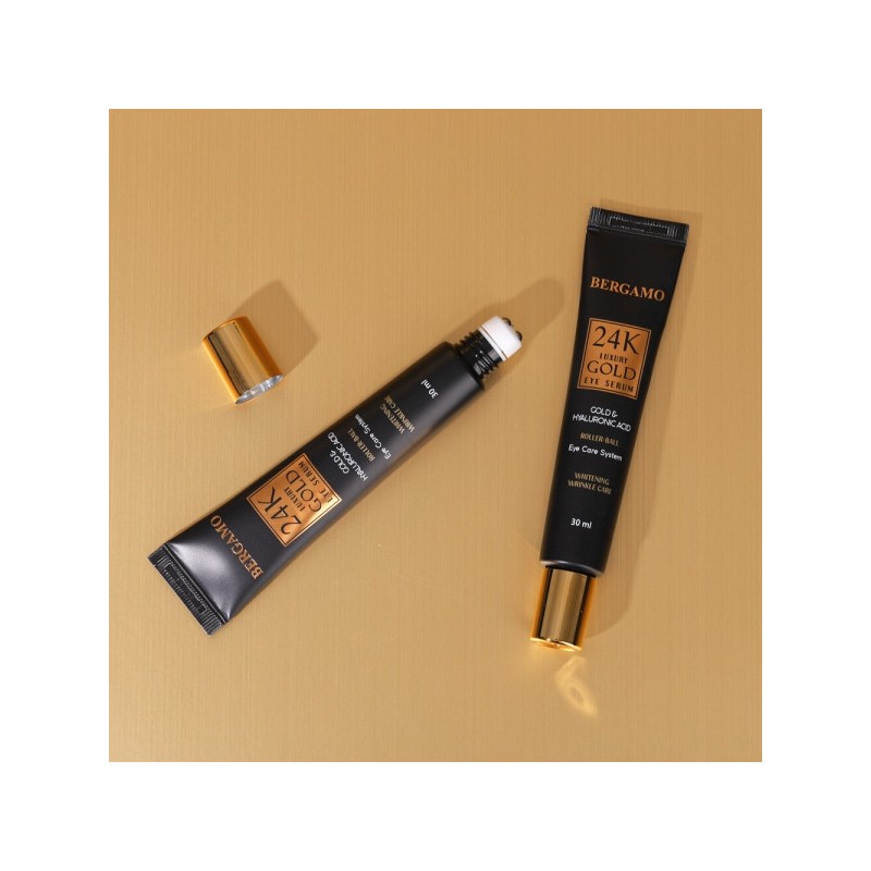 Bergamo 24k Luxury Gold Eye Serum 30ml / 베르가모 24k