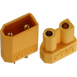 Audiophan Bullet Connector XT30 Male Female Set Yellow XT30 (2 Pairs)