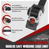 Porotmotor Stainless Steel Bolt-On Retractable Ratchet Straps, 2 inch x