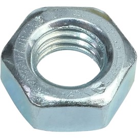 AERZETIX - C45714 - Pack of 100 Hex Nuts/6 Point - Metal Parts/Replacement/Tightening/Assembly - Galvanized Steel 8.8 - M8 Metric Female Thread - DIY - DIN 934 - Color Silver
