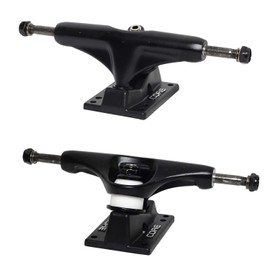 Core Hollow Skateboard Trucks 5.0 (7.75") Black/Black Base, Premium Bushings