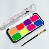 UV Blacklight Reactive Neon Make-up, Luminous Face and Body Paint,