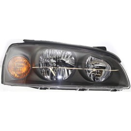 Evan Fischer Driver and Passenger Side Headlight for Hyundai Elantra GLS GT Limited 2004-2006 Halogen With bulb(s) Replaces# 921012D550 921022D550