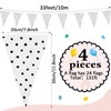 Mindsoft 131 ft Polka Dots Classroom Decor 7.8" x 11.8''