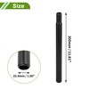HOPESPANNER Universal 25.4x300mm Black Bike Seatpost Durable Bike Saddle Post