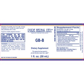 Pure Herbs: GB-B - 1 oz.