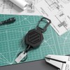 DELSWIN Retractable Keychain Heavy Duty - ID Card Badge Holder