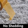 BRICHOEE Luxury Shag Area Rug, 3x5 Feet Tie Dyed Light