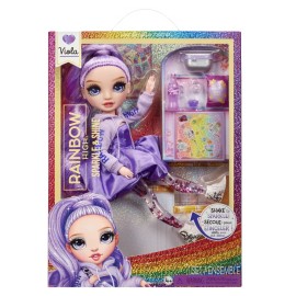 Rainbow High Sparkle & Shine Fashion Doll - Purple Toy New With Box