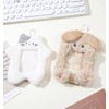 Photocard Holder Keychain, 2PCS Cartoon Plush Korean Style Id Card