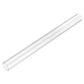 sourcing map Clear Rigid Tubing 24mm(0.94") ID x 26mm(1") OD x 1Ft(305mm) Length Round Plastic Polycarbonate Tube
