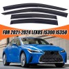 dtangor For Lexus IS300 IS350 2021-2025 Window Visor Rain Guard