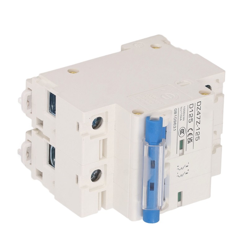 DC Circuit Breaker Short Circuit Protection Rail Installation PV Circuit