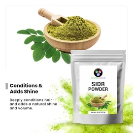 ABC Sidr Powder for Hair and Skin, Handpicked Sidr Leaves Powder 227g (Pack of 1)